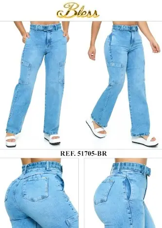 Cargo bota recta Bless Ref. 51705-BR - foto 1