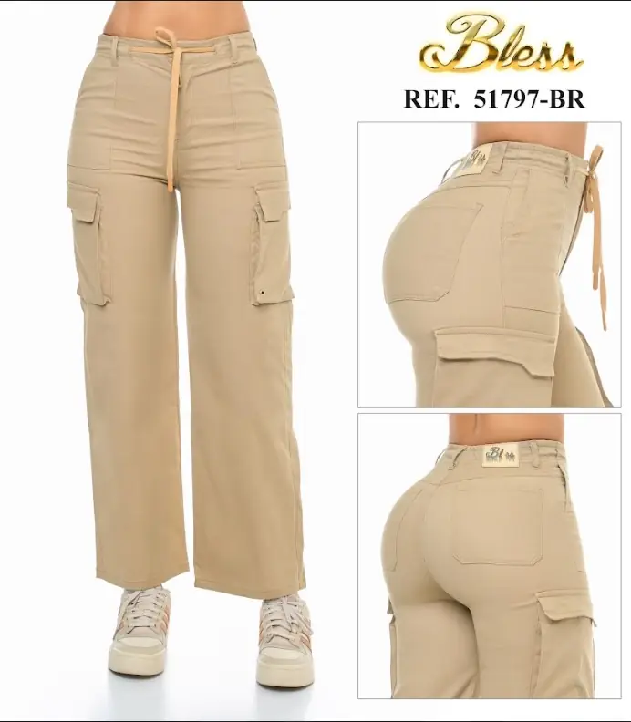 Cargo bota recta Bless Ref. 51797-BR - foto 1