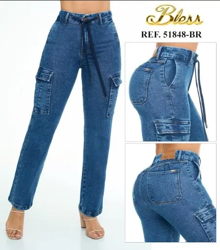 Cargo bota recta Bless Ref. 51848-BR - foto 1