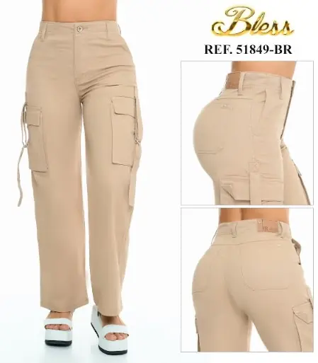 Cargo bota recta Bless Ref. 51849-BR - foto 1