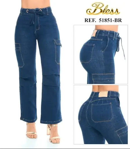 Cargo bota recta Bless Ref. 51851-BR - foto 1
