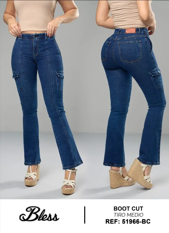 Boot cut moda Bless Ref. 51966-BC - foto 1