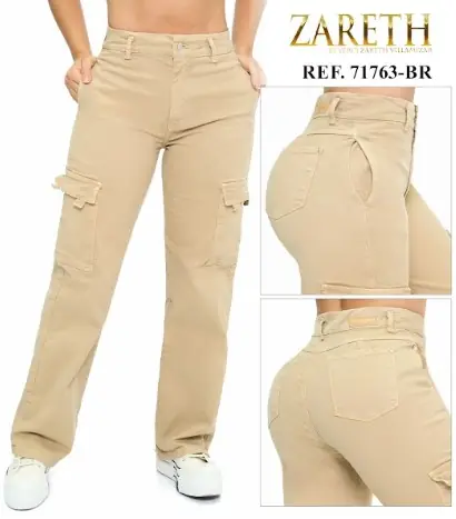 Cargo bota recta Zareth Ref. 71763-BR - foto 1
