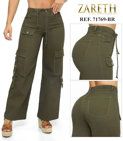 Cargo bota recta Zareth Ref. 71769-BR - foto 1