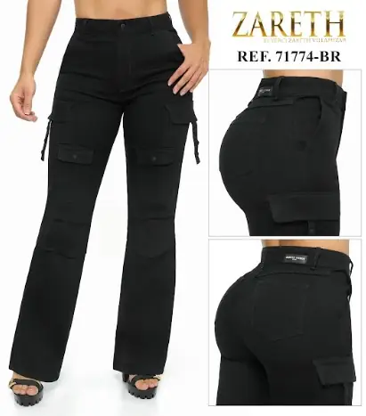 Cargo bota recta Zareth Ref. 71774-BR - foto 1