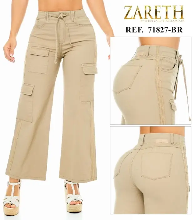 Cargo bota recta Zareth Ref. 71827-BR - foto 1