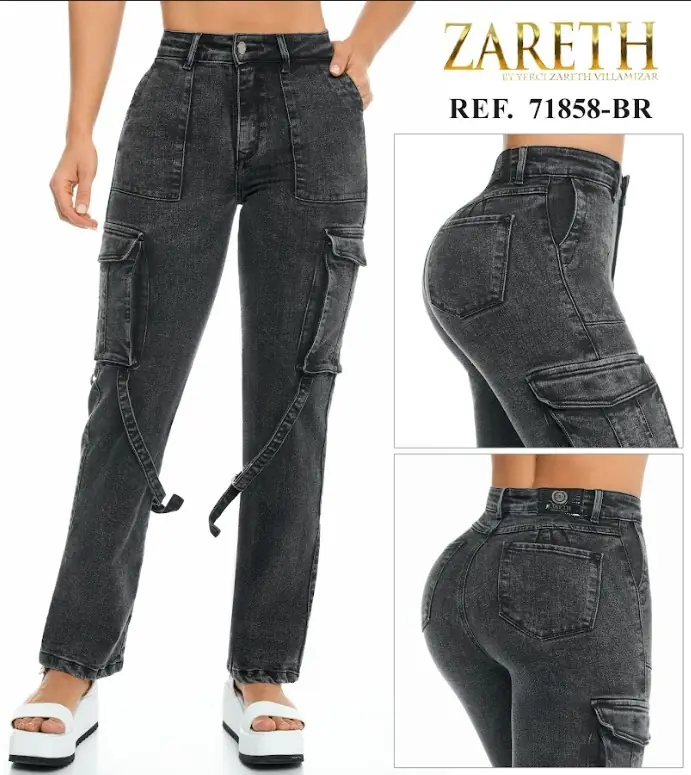 Cargo bota recta Zareth Ref. 71858-BR - foto 1