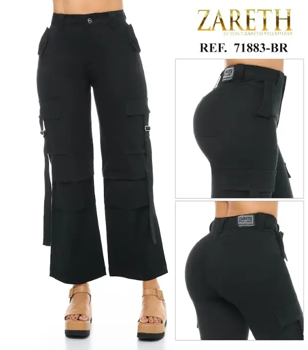 Cargo bota recta Zareth Ref. 71883-BR - foto 1