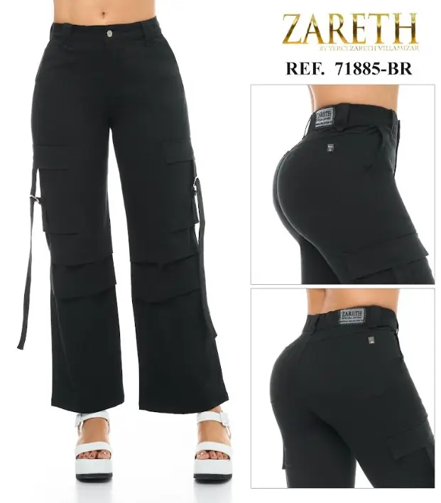 Cargo bota recta Zareth Ref. 71885-BR - foto 1