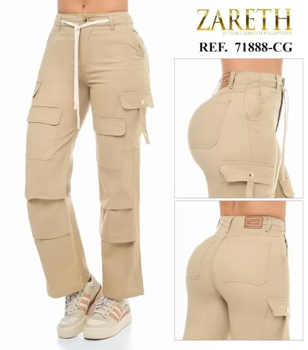 Cargo bota recta Zareth Ref. 71888-BR - foto 1