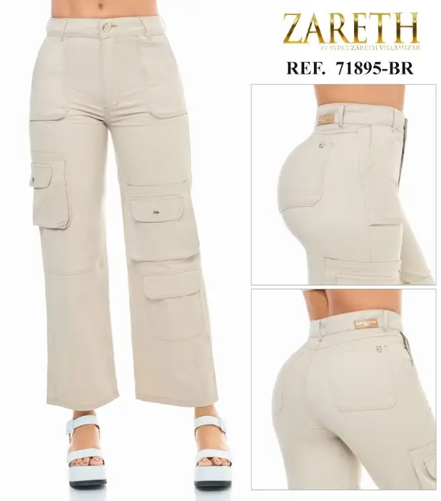 Cargo bota recta Zareth Ref. 71895-BR - foto 1
