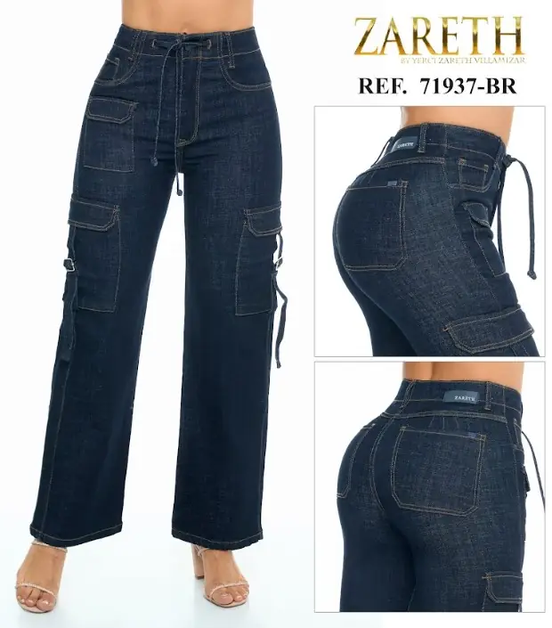 Cargo bota recta Zareth Ref. 71937-BR - foto 1