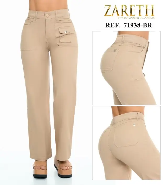 Cargo bota recta Zareth Ref. 71938-BR - foto 1