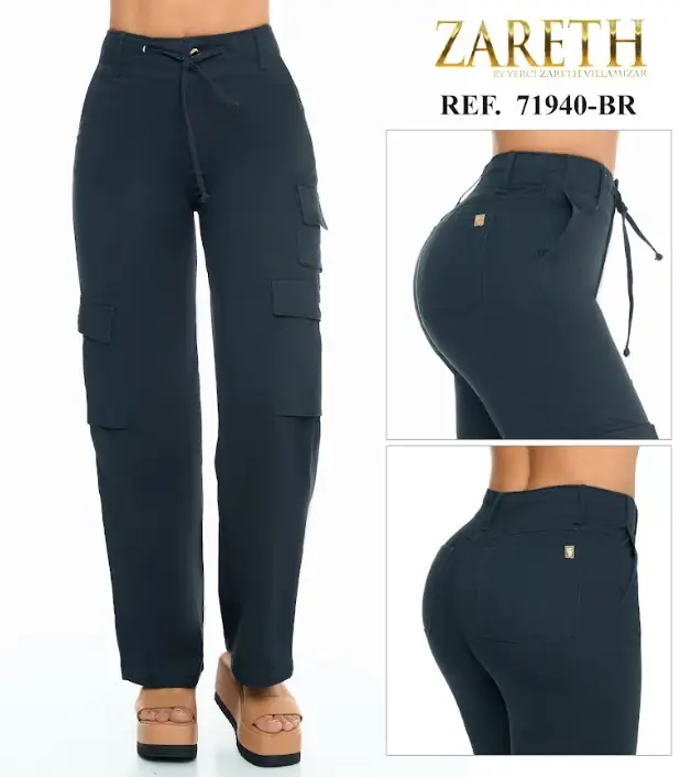 Cargo bota recta Zareth Ref. 71940-BR - foto 1