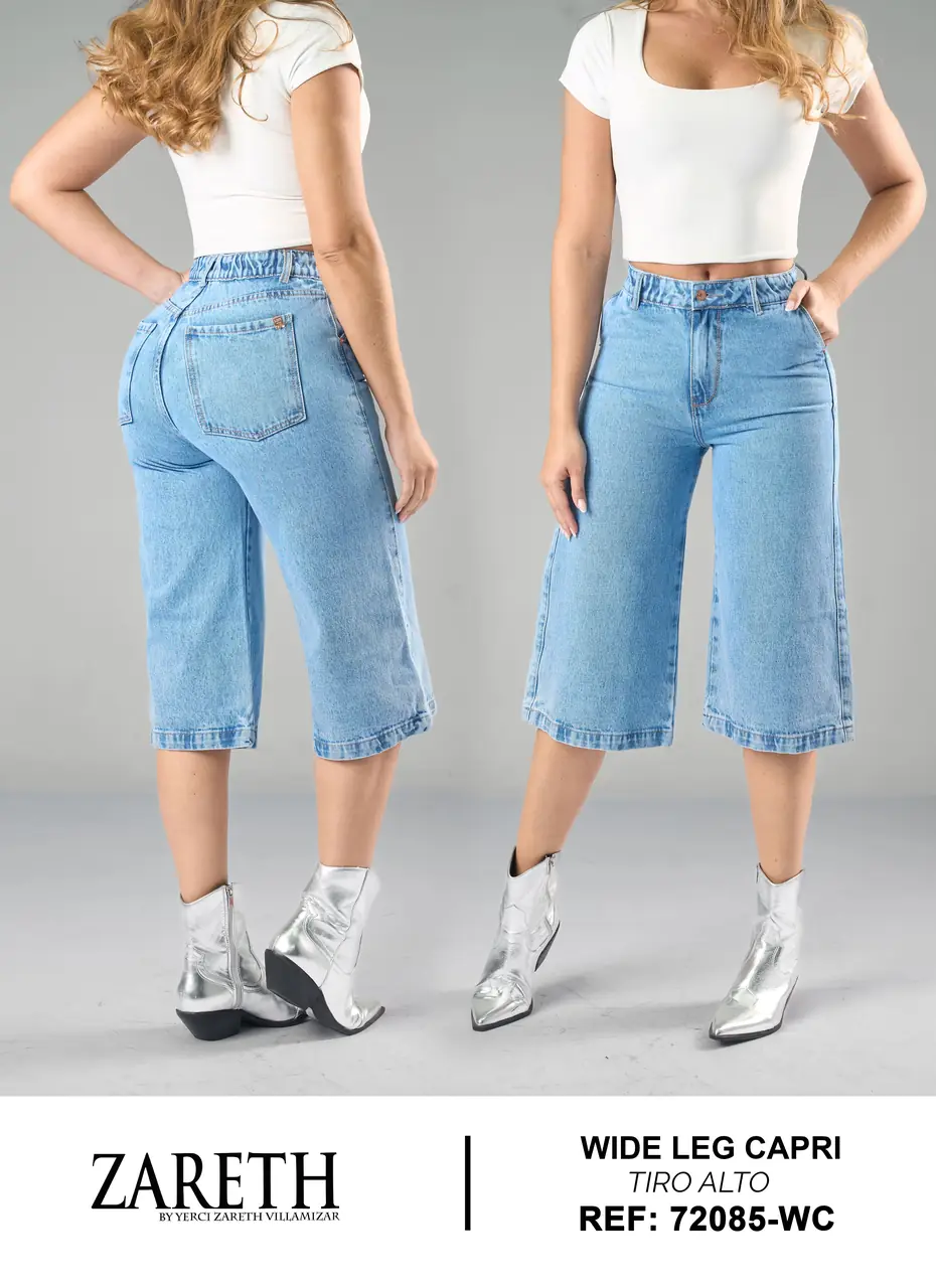 Capri wide leg Zareth Ref. 72085-WC - foto 1