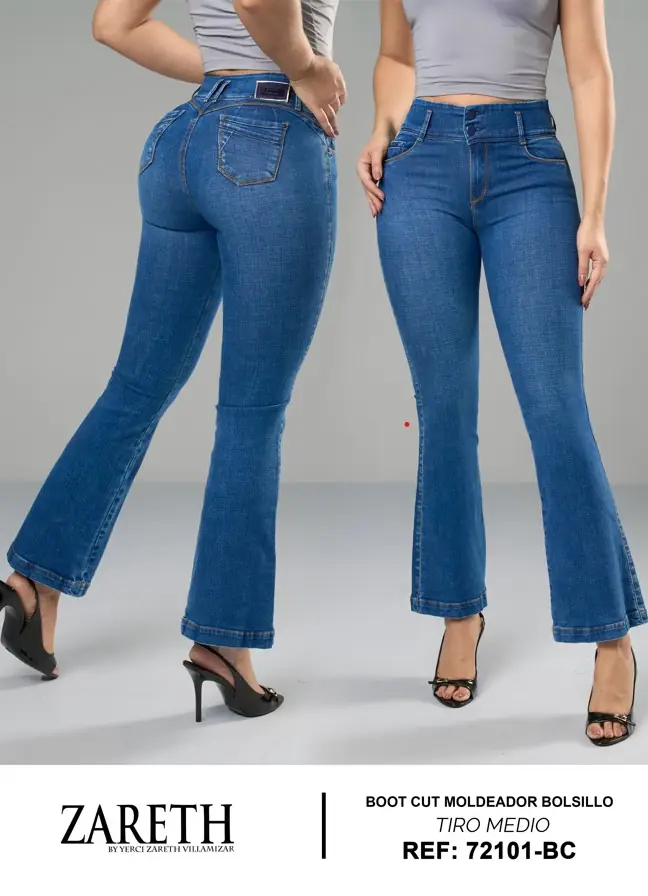 Boot cut moldeador bolsillo Zareth Ref. 72101-BC - foto 1