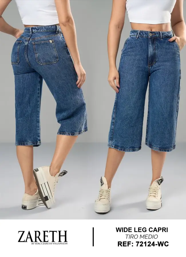 Capri wide leg Zareth Ref. 72124-WC - foto 1