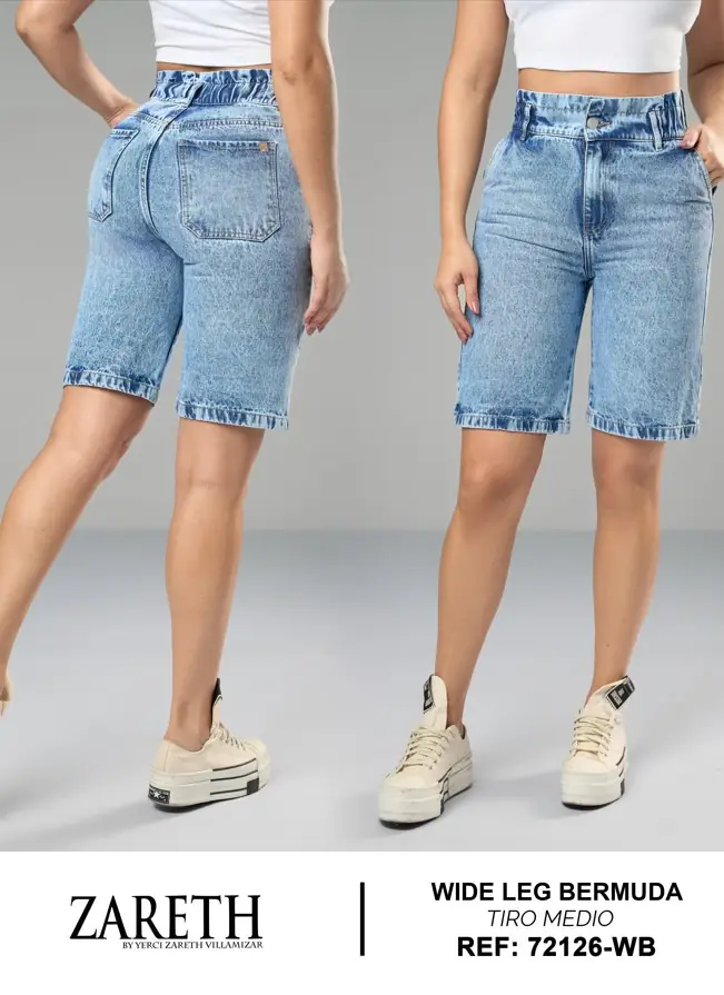 Bermuda wide leg Zareth Ref. 72126-WB - foto 1