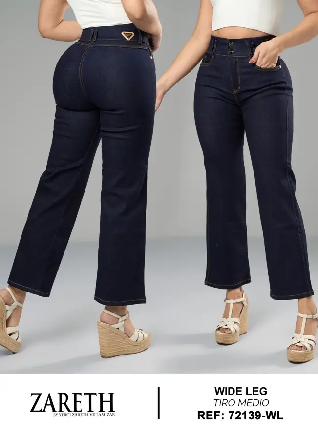 Wide leg Zareth Ref. 72139-WL - foto 1