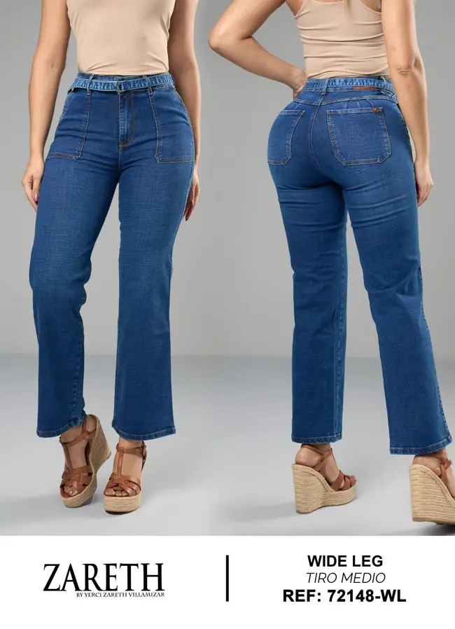 Wide leg Zareth Ref. 72148-WL - foto 1