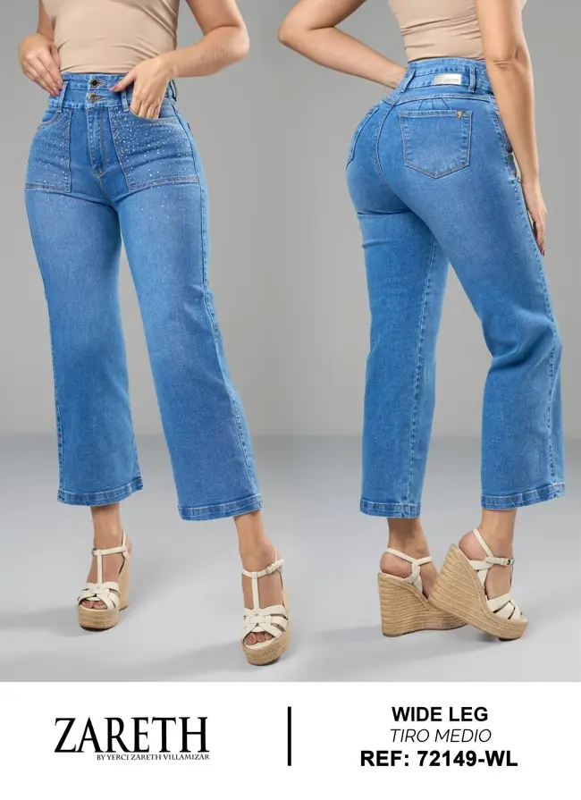 Wide leg Zareth Ref. 72149-WL - foto 1