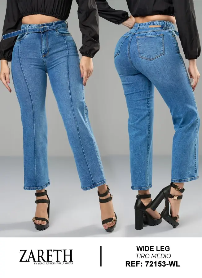 Wide leg Zareth Ref. 72153-WL - foto 1