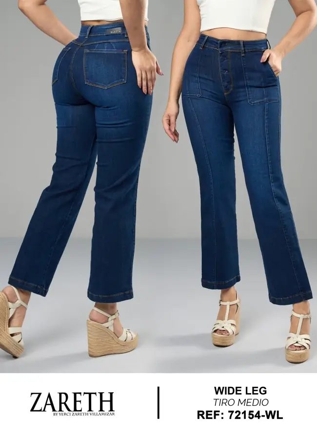 Wide leg Zareth Ref. 72154-WL - foto 1