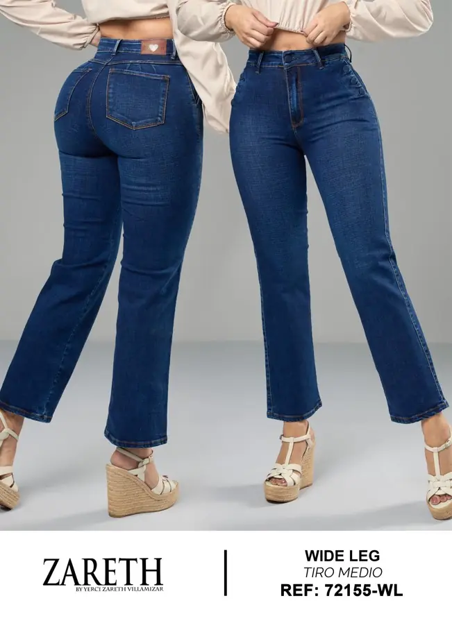 Wide leg Zareth Ref. 72155-WL - foto 1