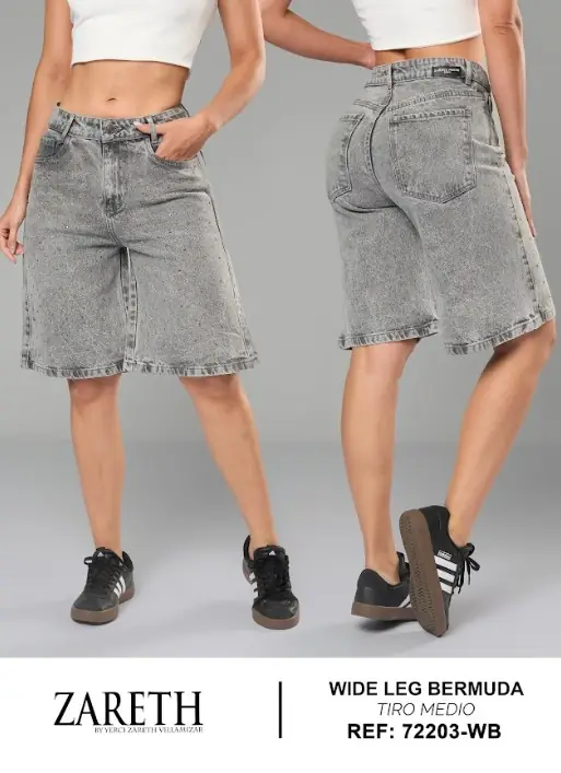 Bermuda wide leg Zareth Ref. 72203-WB - foto 1