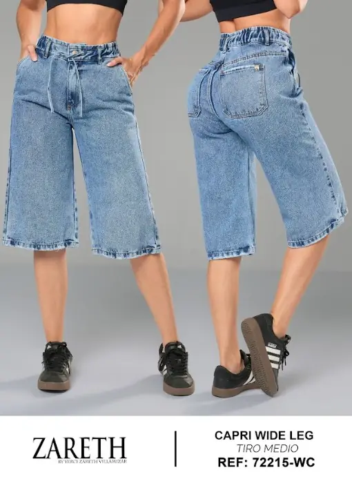 Capri wide leg Zareth Ref. 72215-WC - foto 1