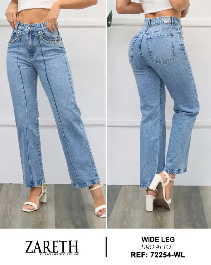 Wide leg Zareth Ref. 72254-WL - foto 1