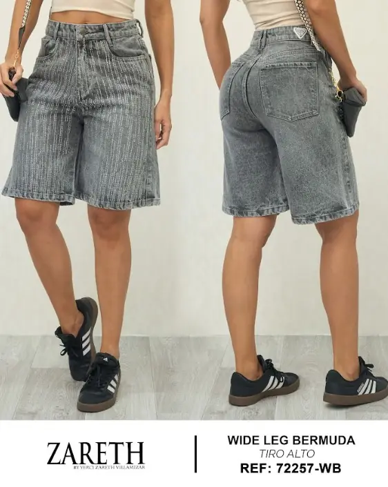 Bermuda wide leg Zareth Ref. 72257-WB - foto 1