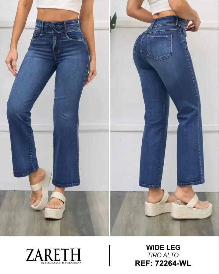 Wide leg Zareth Ref. 72264-WL - foto 1