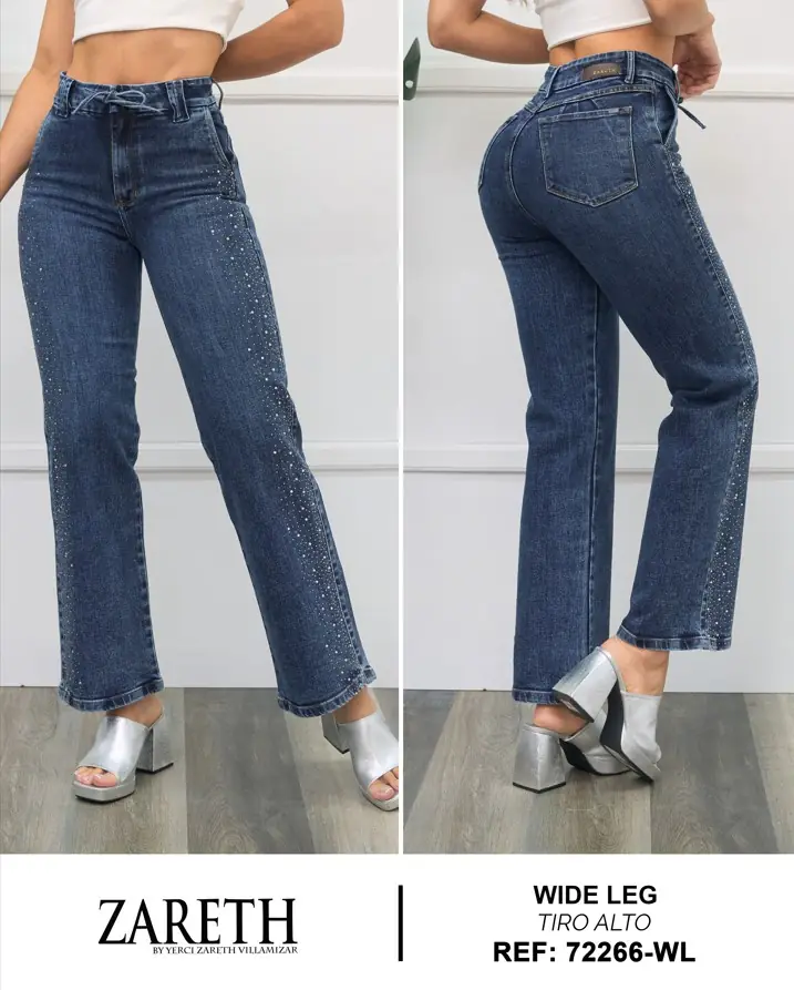 Wide leg Zareth Ref. 72266-WL - foto 1