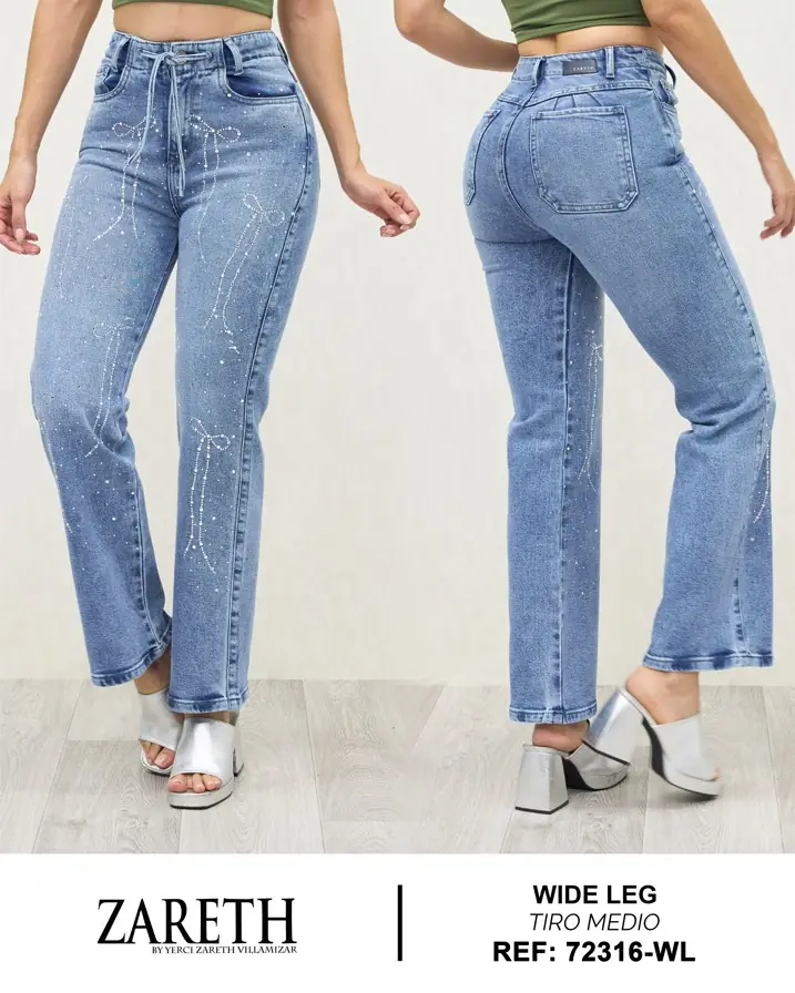 Wide leg Zareth Ref. 72316-WL - foto 1
