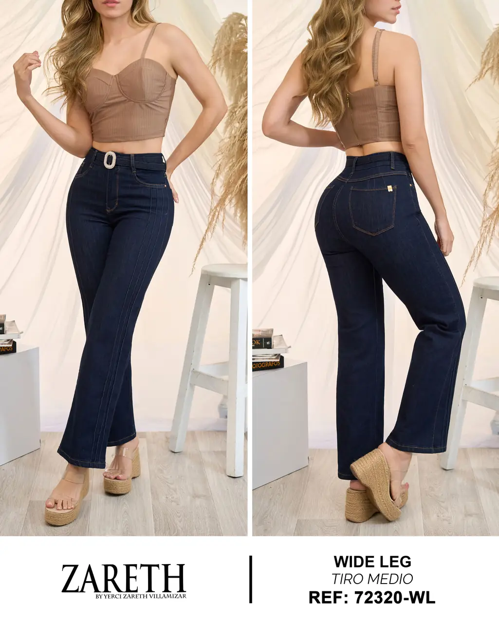 Wide leg moda Zareth Ref. 72320-WL - foto 1