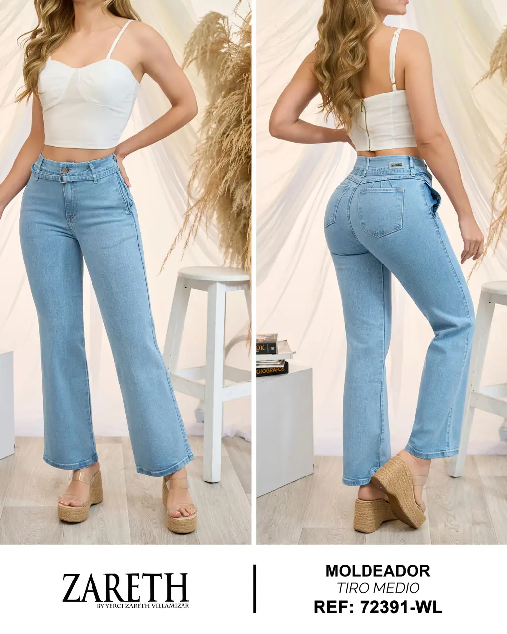 Wide leg moda Zareth Ref. 72391-WL - foto 1
