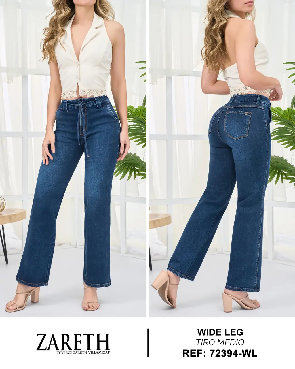 Wide leg Zareth Ref. 72394-WL - foto 1