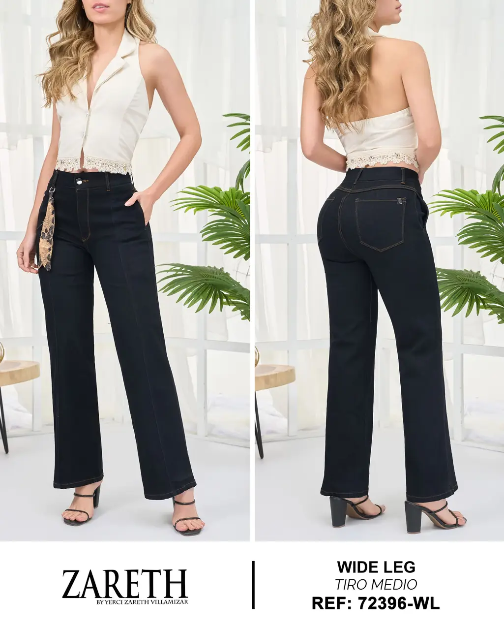 Wide leg Zareth Ref. 72396-WL - foto 1