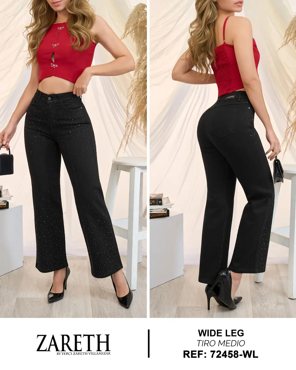 Wide leg Zareth Ref. 72458-WL - foto 1