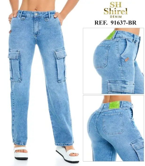 Cargo bota recta Shirel Ref. 91637-BR - foto 1