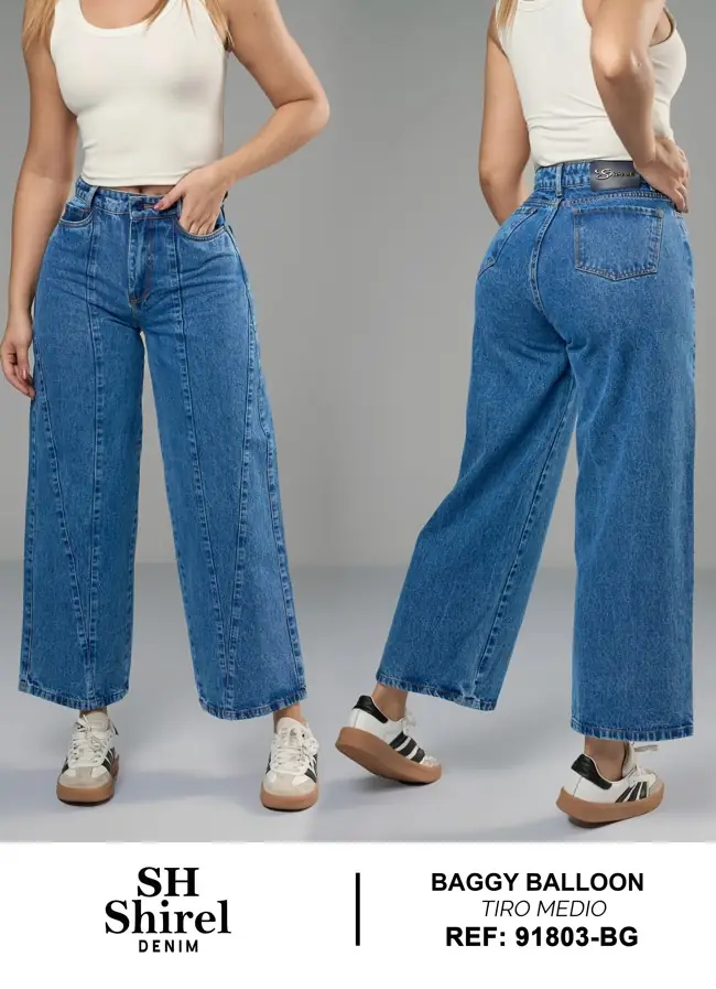 Wide leg Shirel Ref. 91803-BG - foto 1