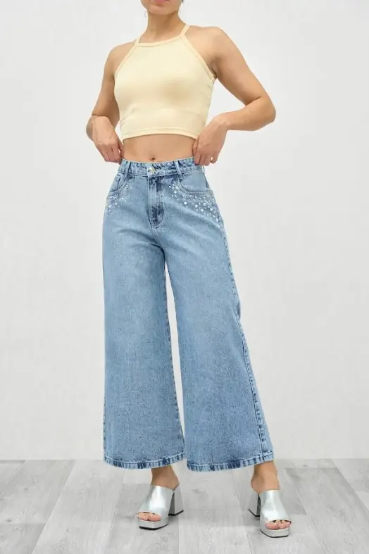 Wide leg cropped Shirel Ref. 91890-CP - foto 1