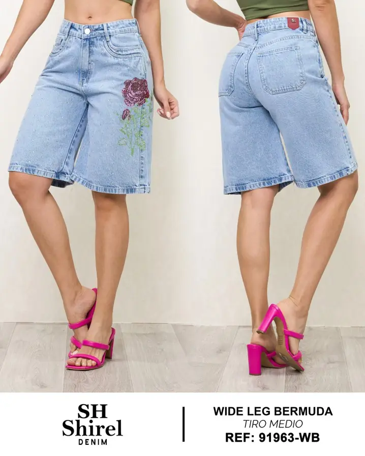 Bermuda wide leg Shirel Ref. 91963-WB - foto 1