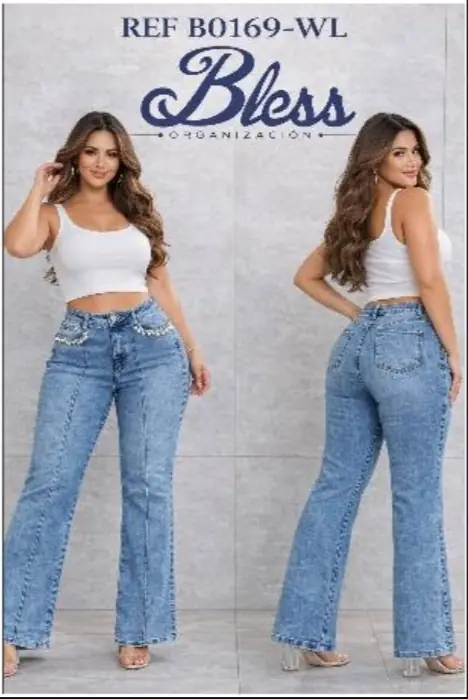 Wide leg Zareth Curvi Plus Ref. B0169-WL - foto 1