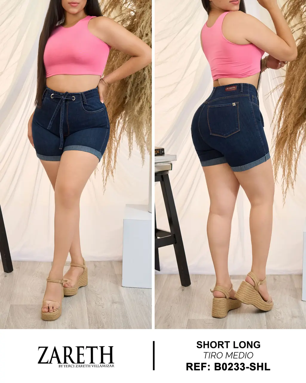 Short long Zareth Curvi Plus Ref. B0233-SHL - foto 1