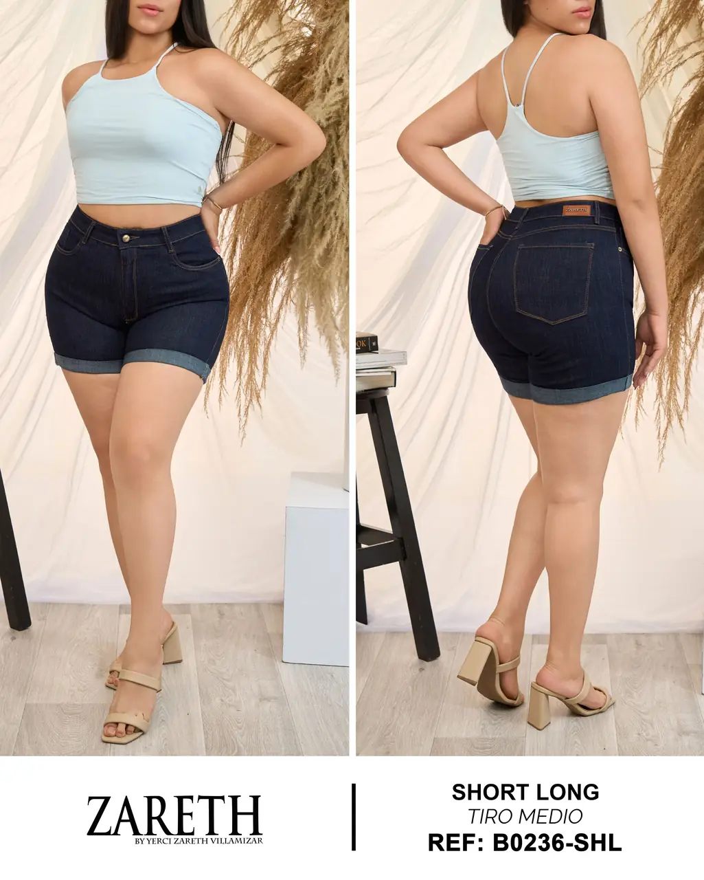 Short long Zareth Curvi Plus Ref. B0236-SHL - foto 1