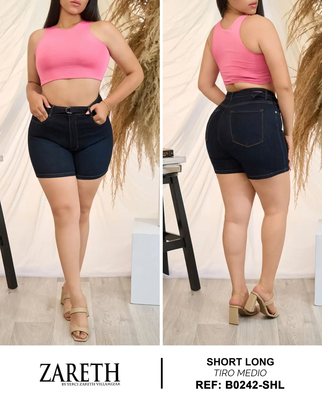 Short long Zareth Curvi Plus Ref. B0242-SHL - foto 1