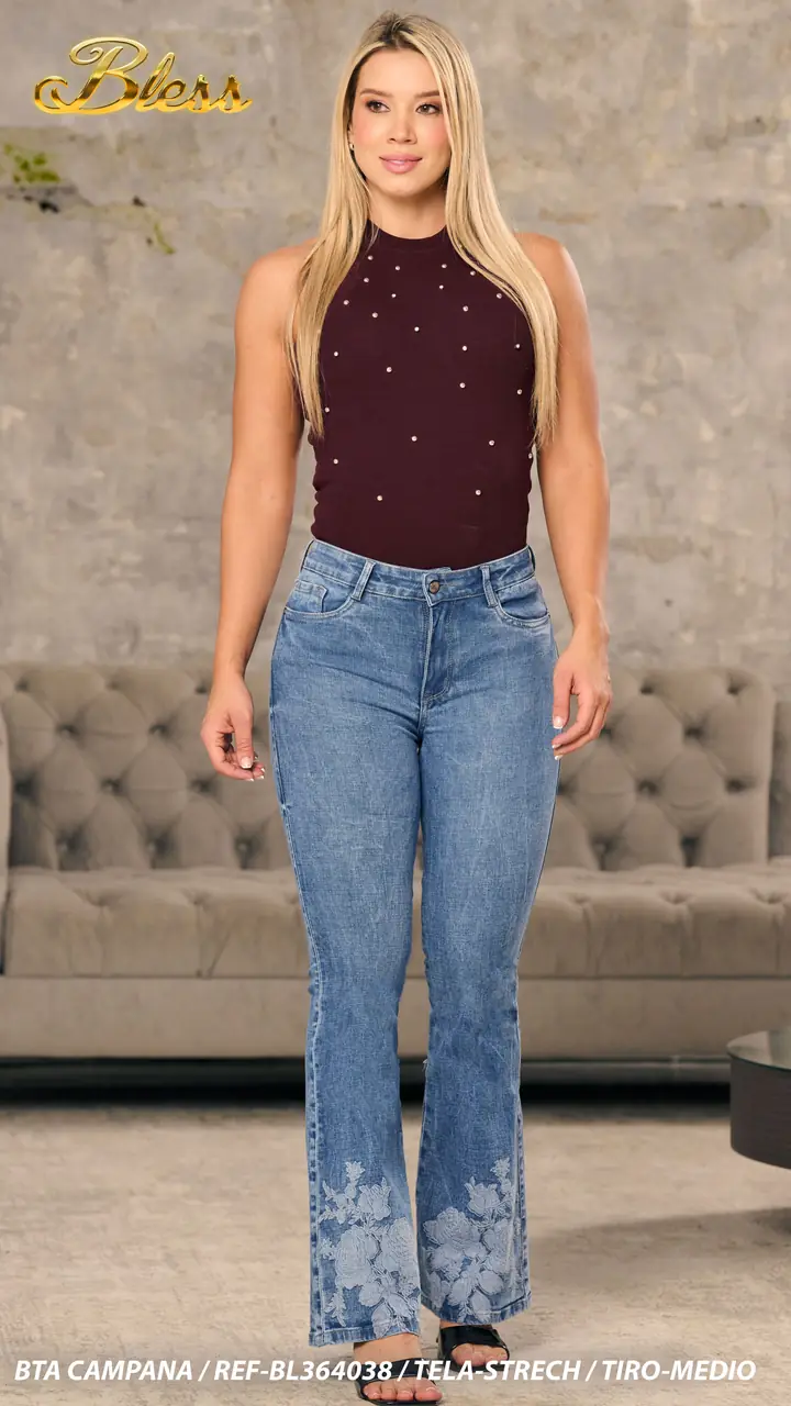 Boot cut clasico Bless Ref. BL364038 - foto 4