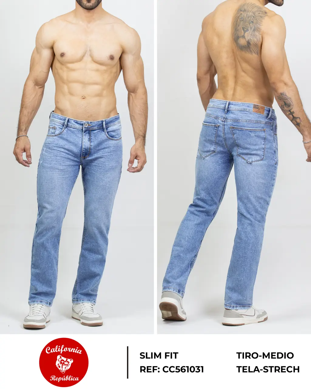 Slim fit California Caballero Ref. CC561031 - foto 1